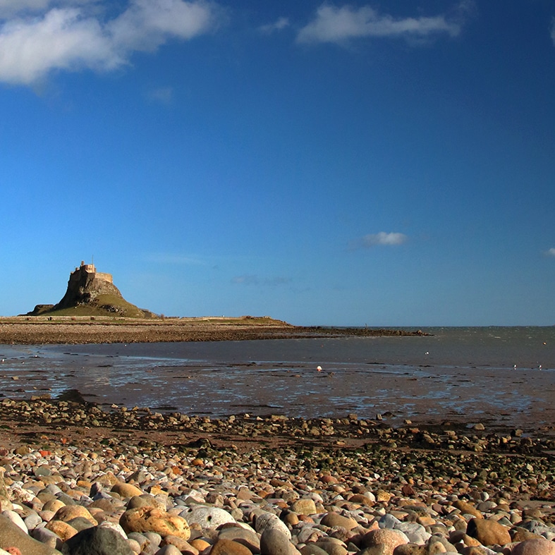 A landscape of Lindisfarne