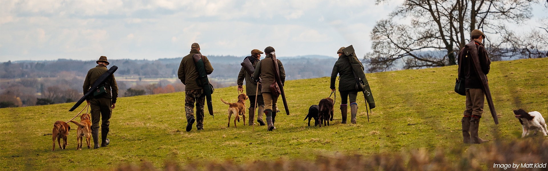 Game shooters in the field