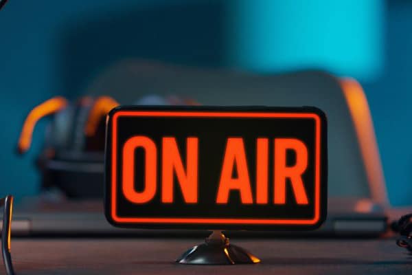 On air sign